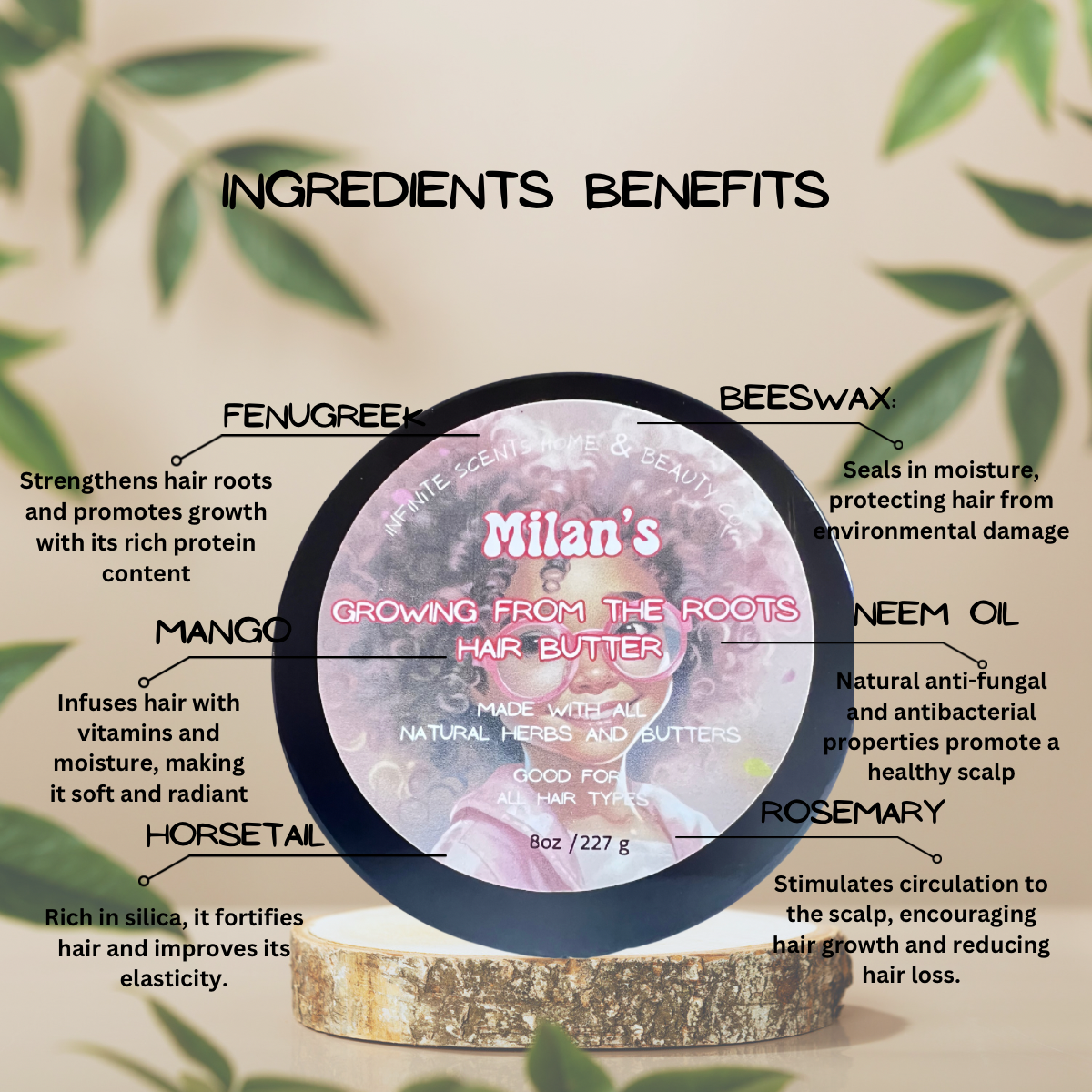 Growing from the Roots Hair Butter Balm