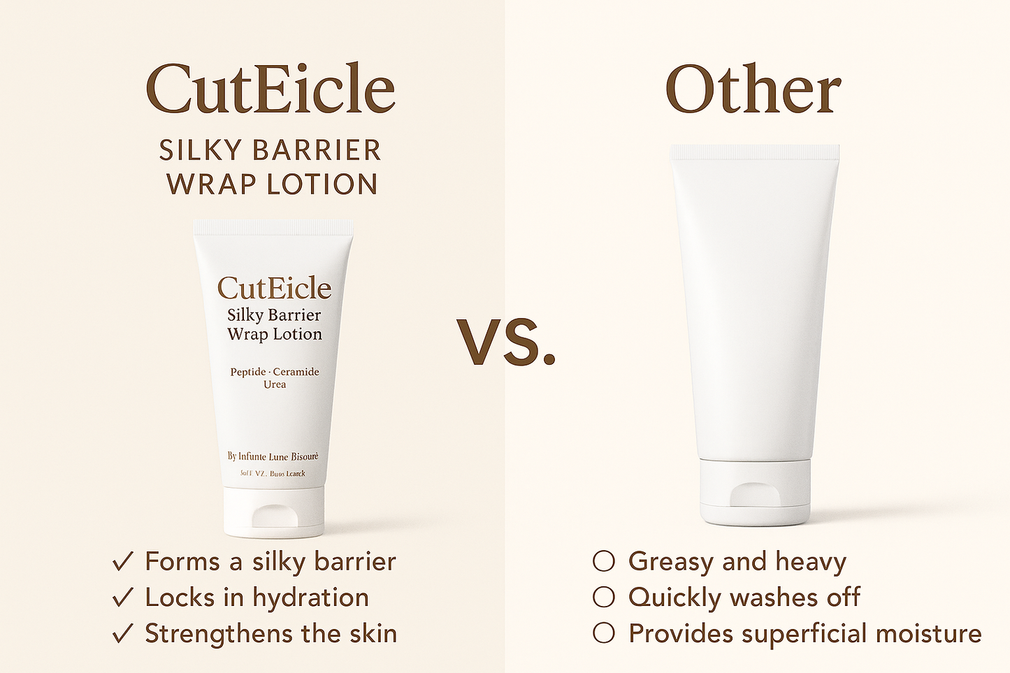 CutEicle™ Silky Barrier Wrap Lotion