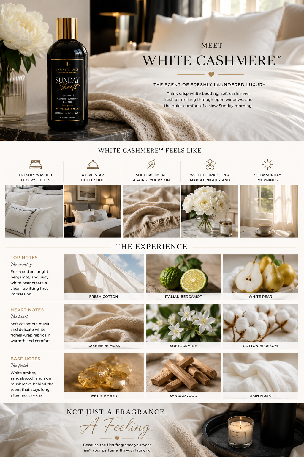 Sunday Sheets™ Laundry Perfume Conditioning Elixir