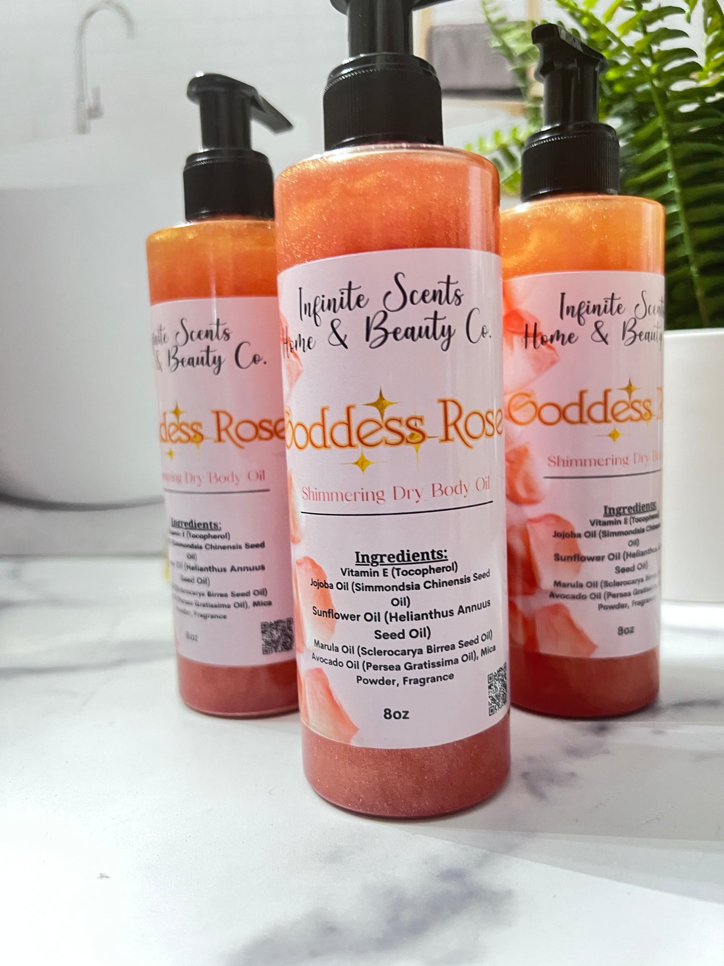 Shimmering Dry Body Oil