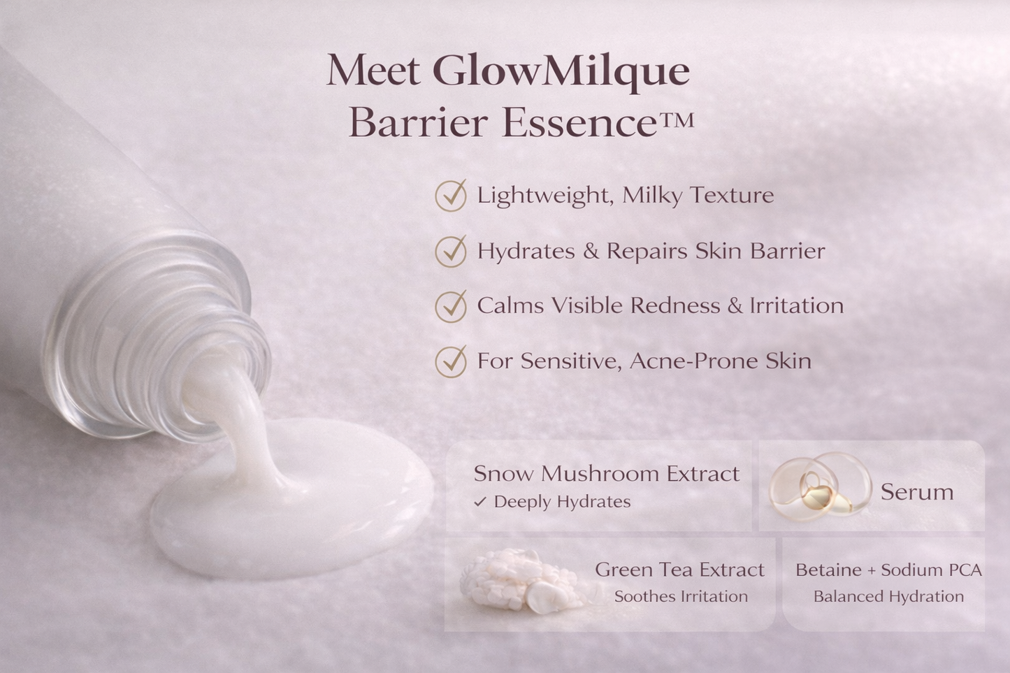 GlowMilque Barrier Essence™