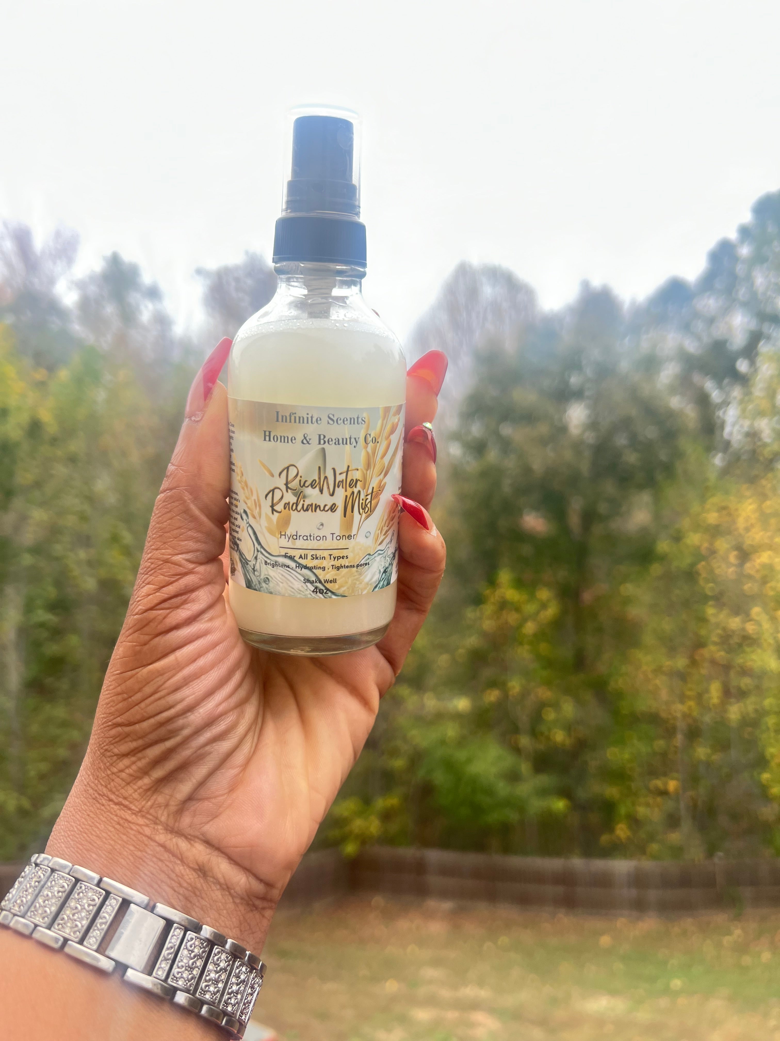 RiceWater Radiance Mist – Infinite Luxe Blaque Beauty Co.