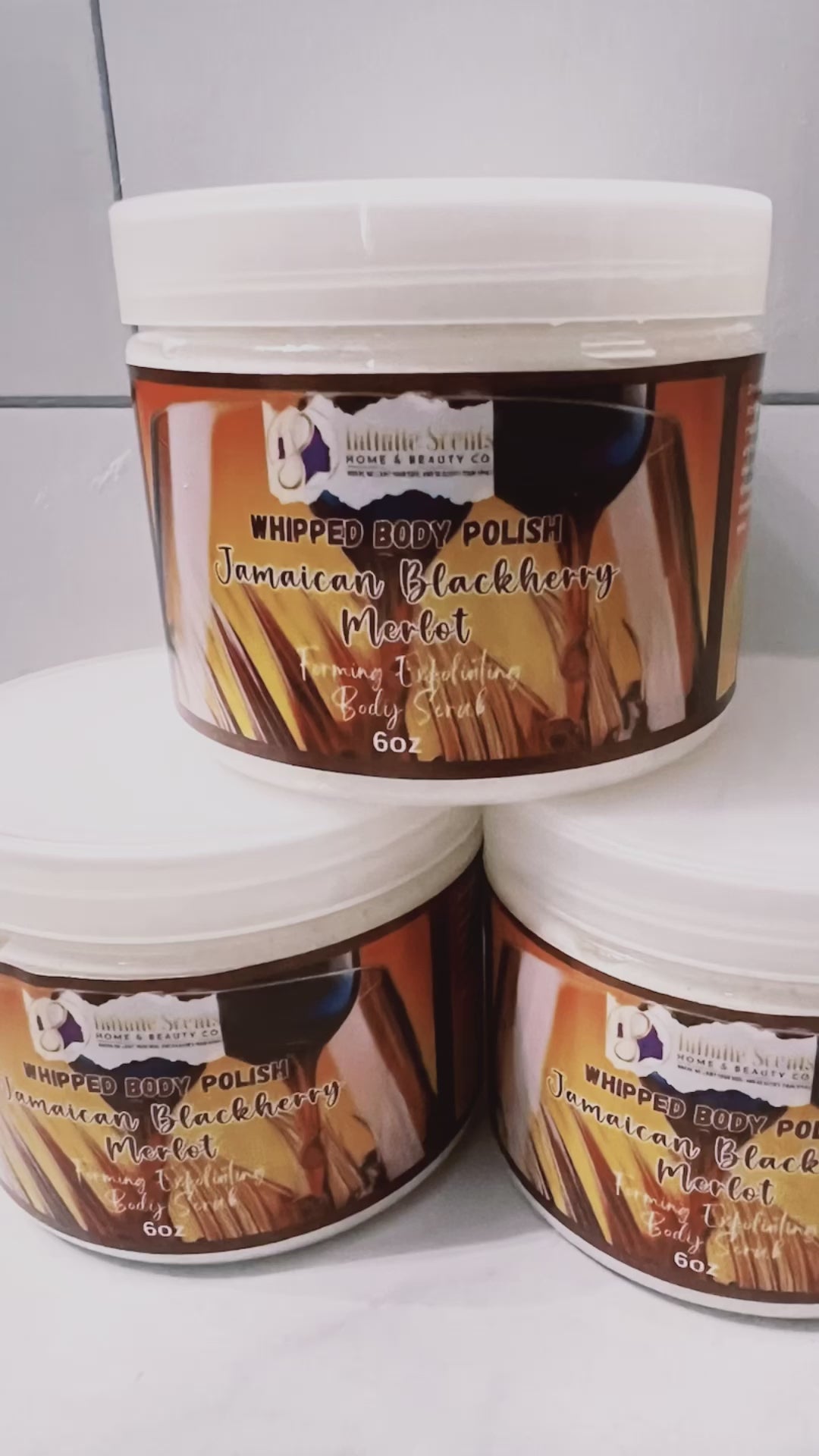 Whipped Exfoliating Sugar Scrubs – Infinite Luxe Blaque Beauty Co.